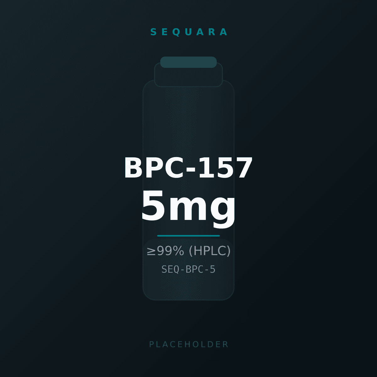 BPC-157 vial label