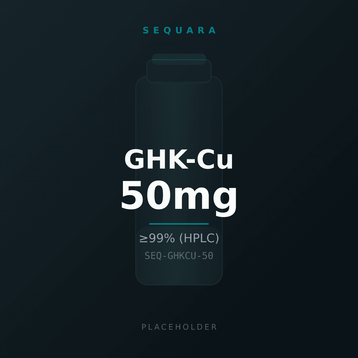 GHK-Cu vial label