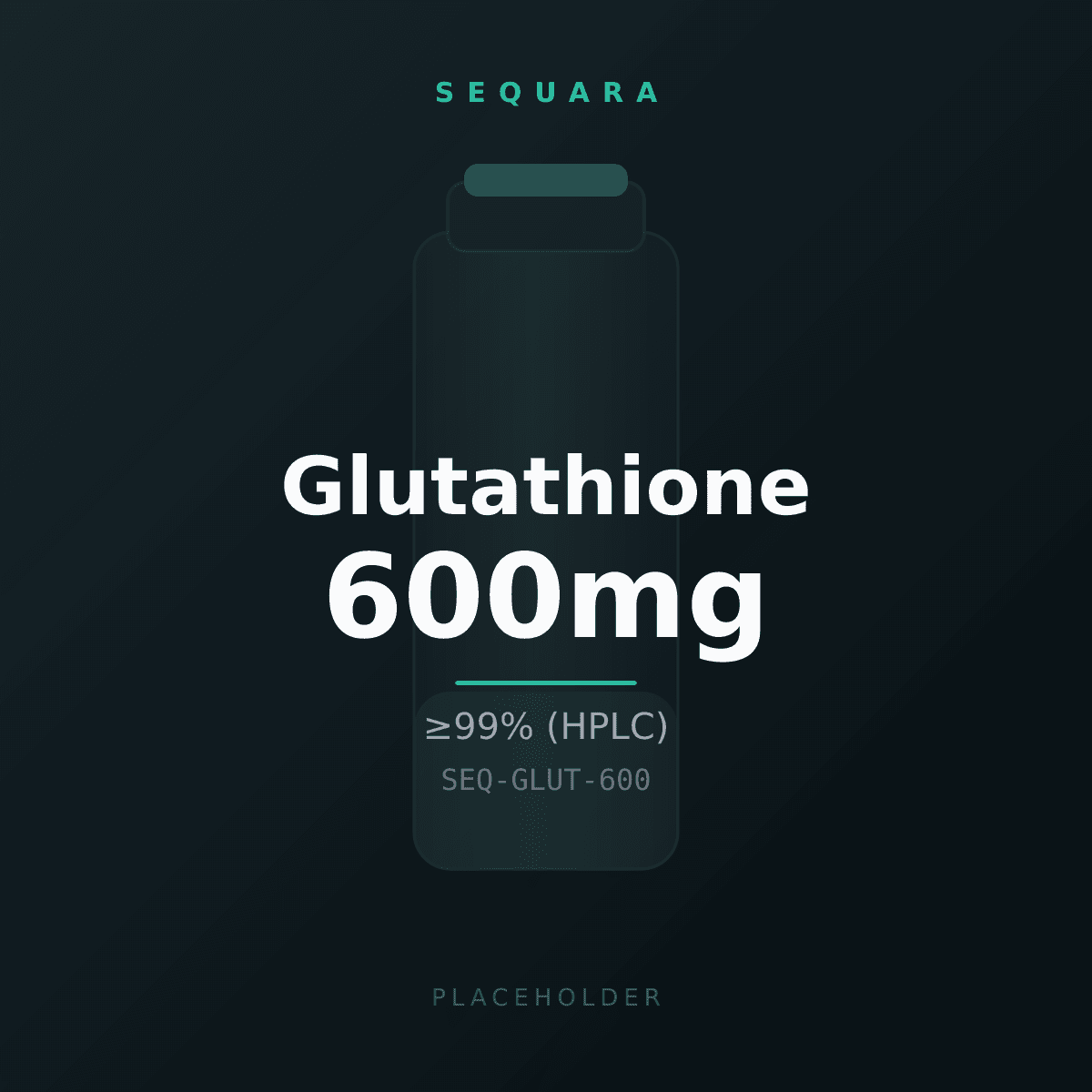 Glutathione vial label
