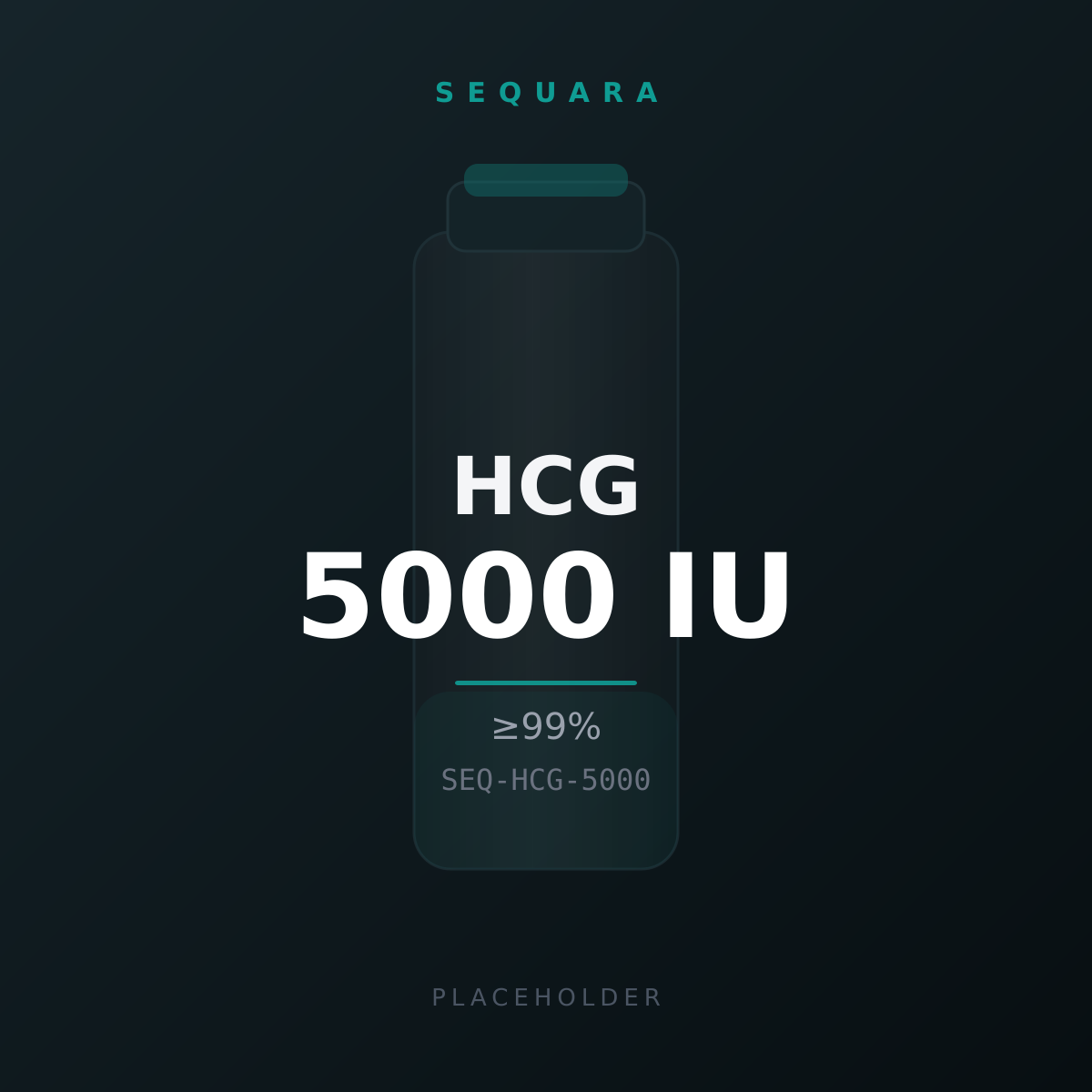 HCG vial label
