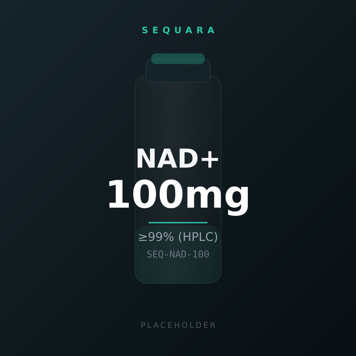 NAD+ vial label