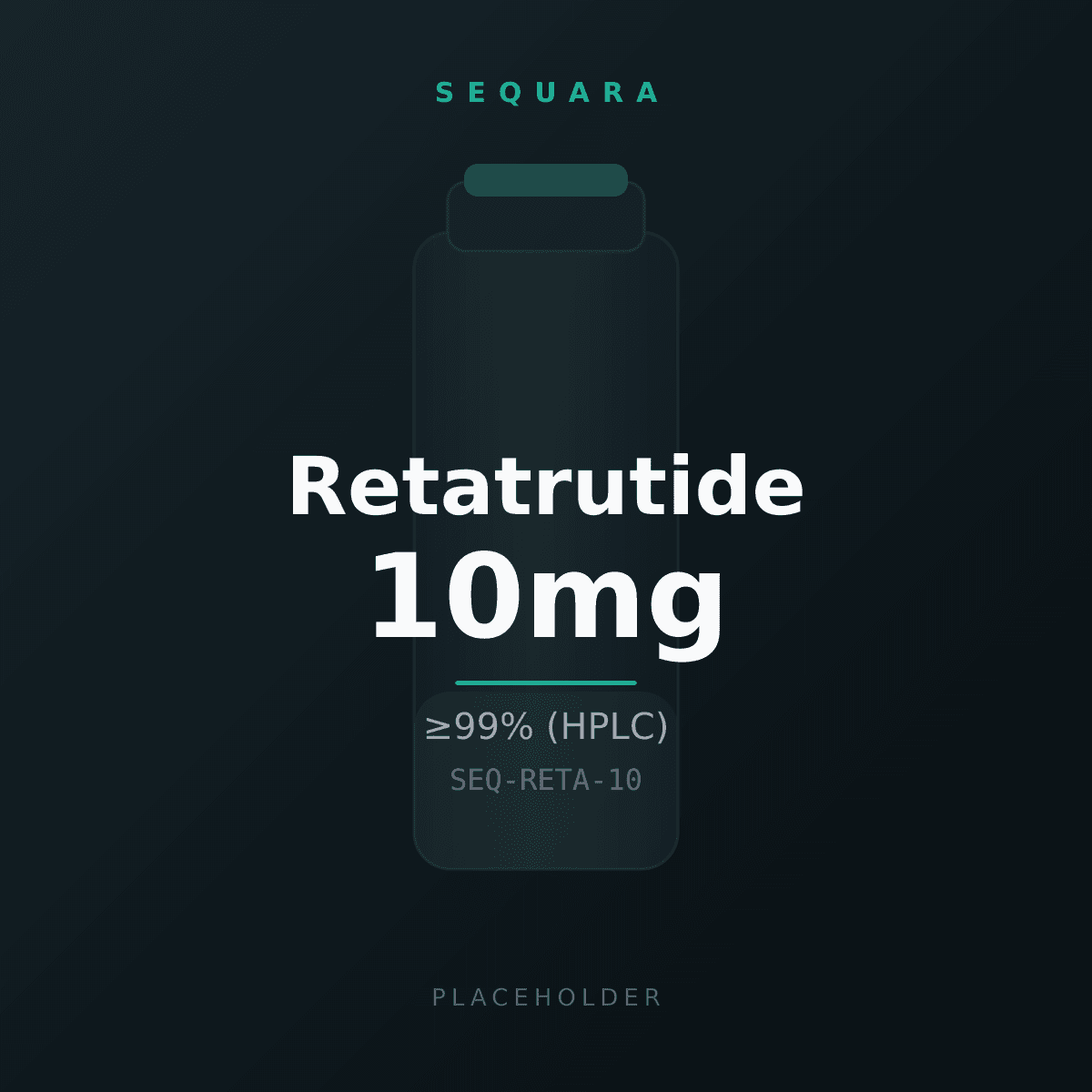 Retatrutide vial label