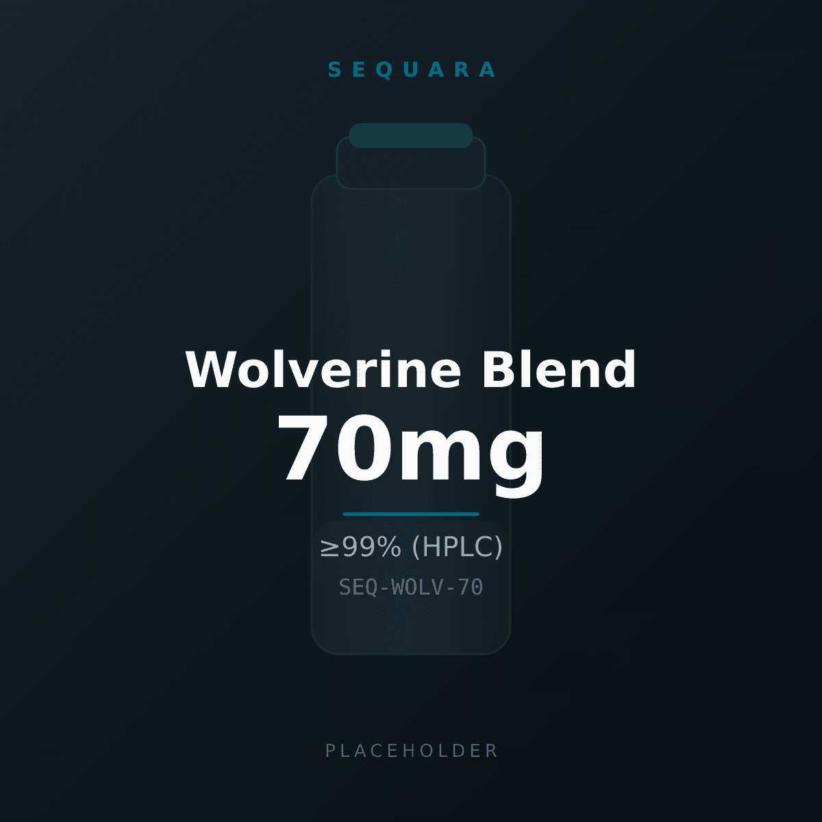 Wolverine Blend vial label